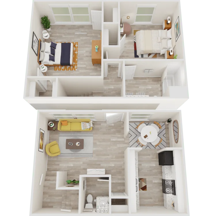 B2 TH floor plan