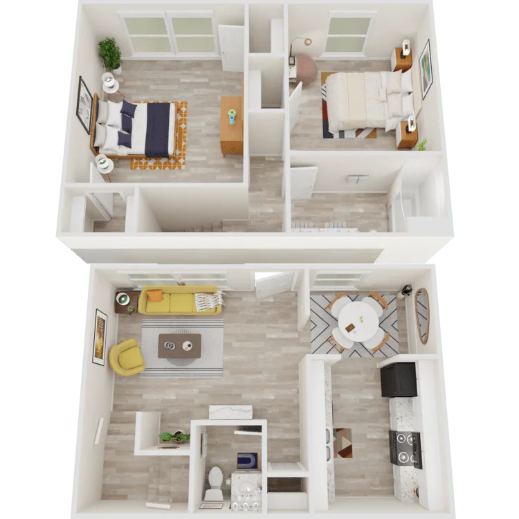 B3 TH floor plan