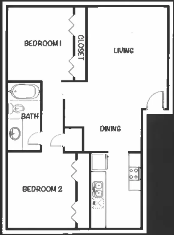 B2a-HR floor plan