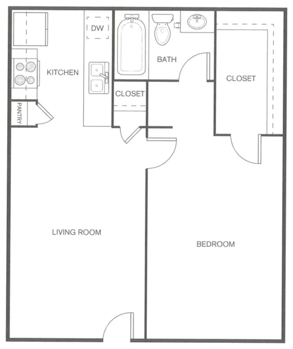 A1 floor plan