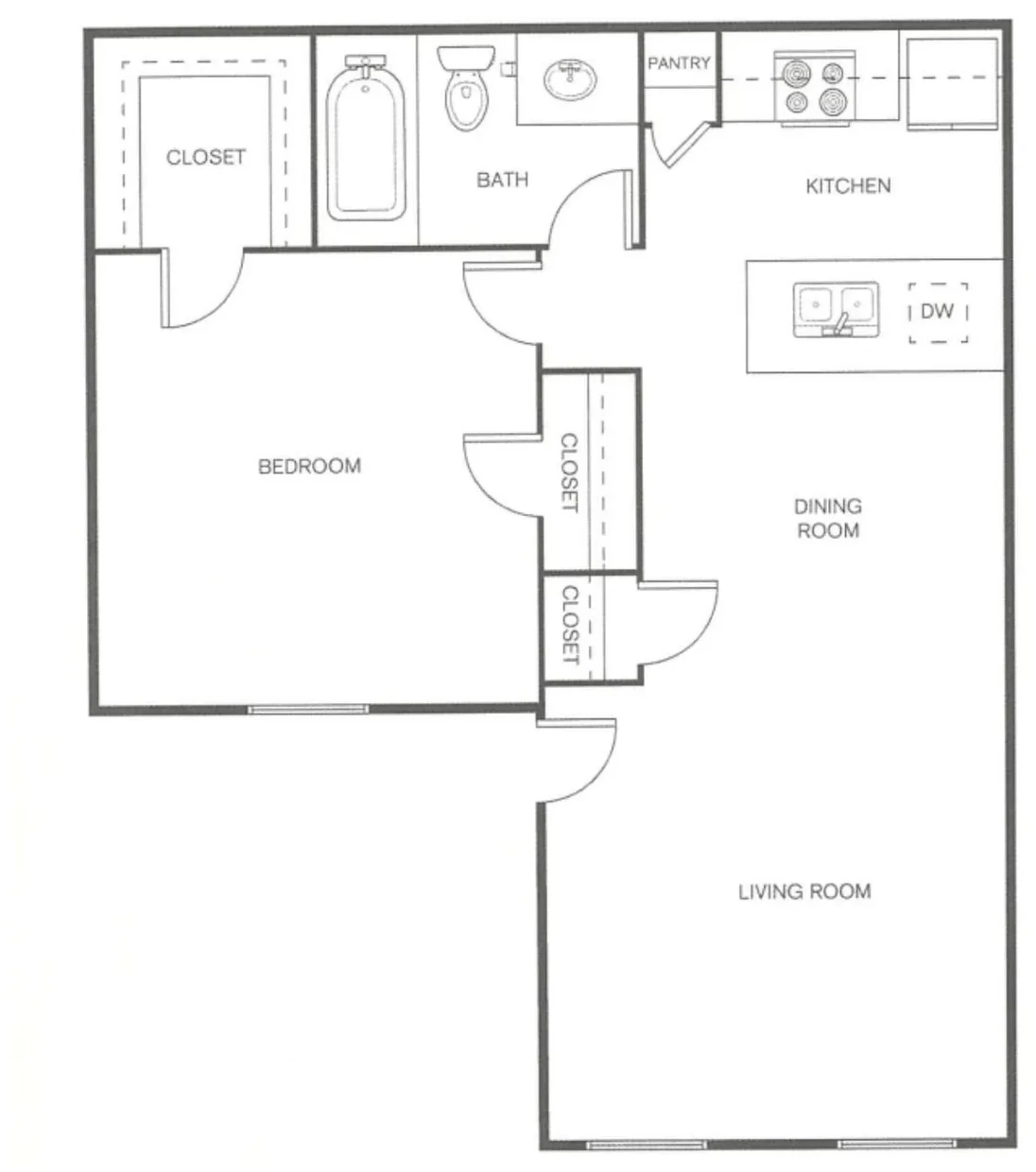 A2 floor plan