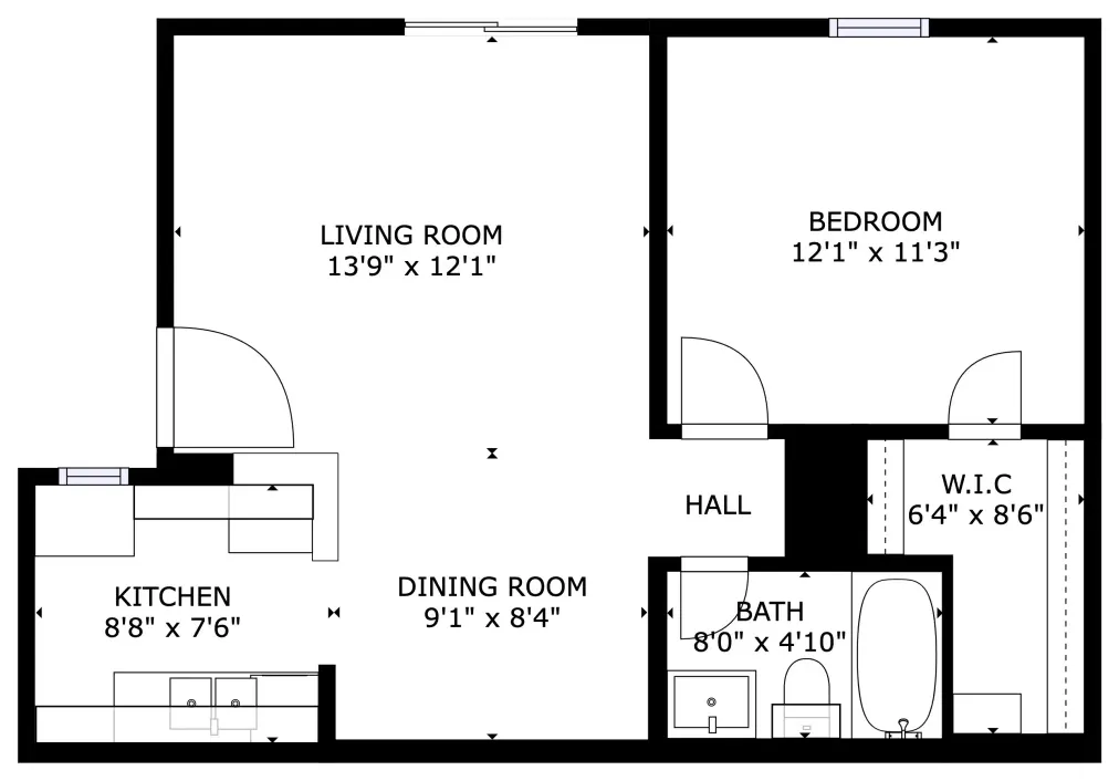 A3 floor plan