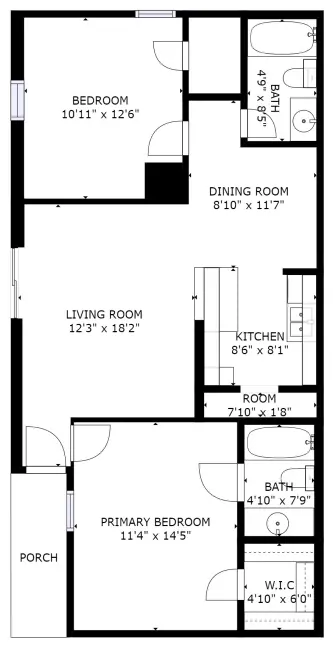 B2 floor plan