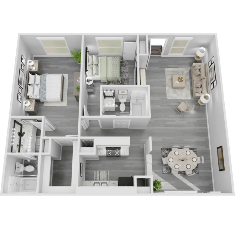 B2 floor plan