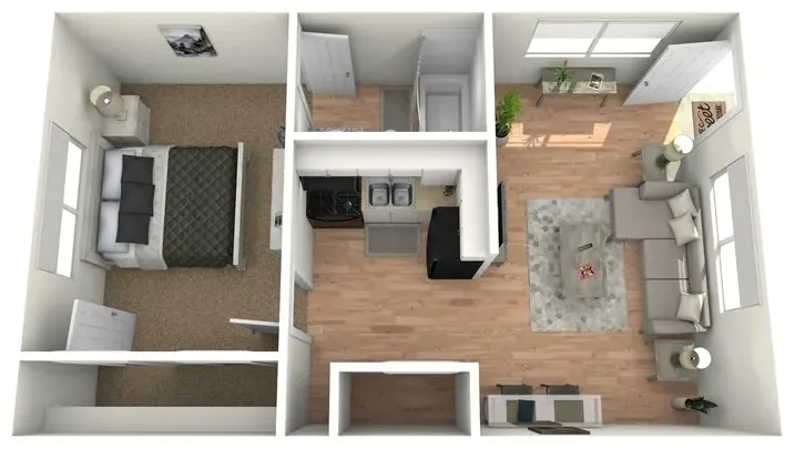 A2 floor plan