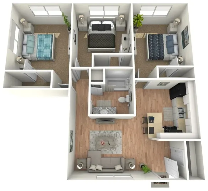 C1 floor plan