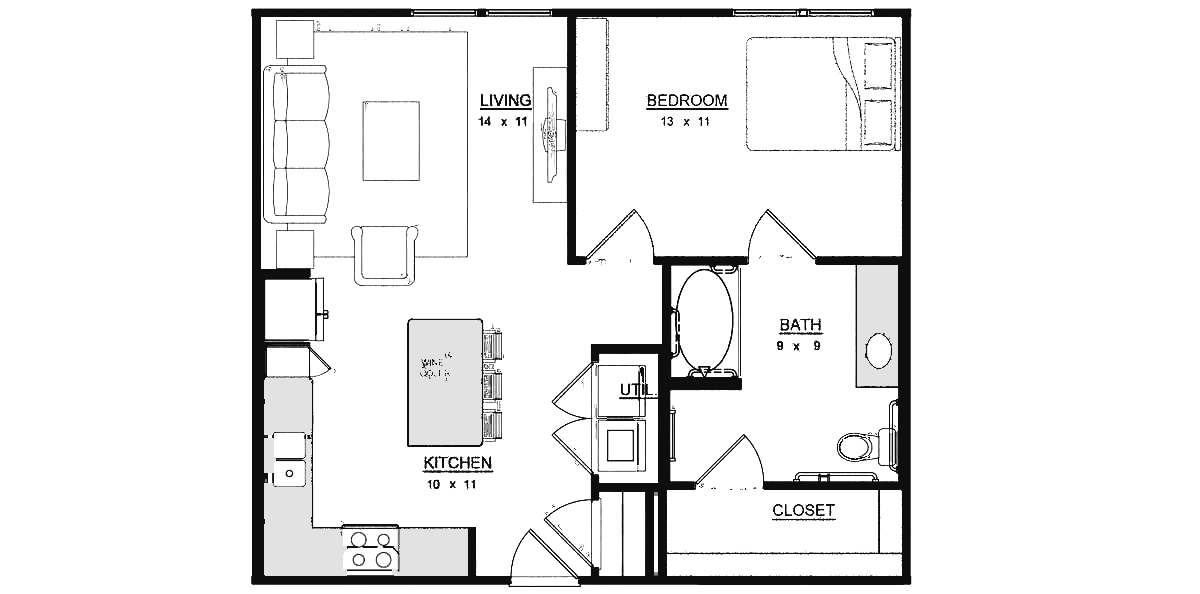 A6 floor plan