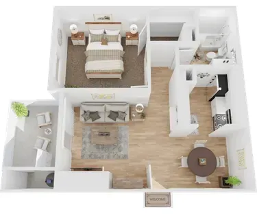 A1 floor plan
