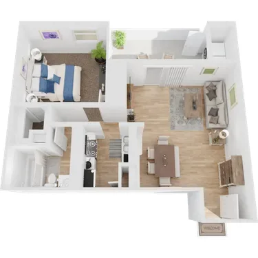 A2 floor plan