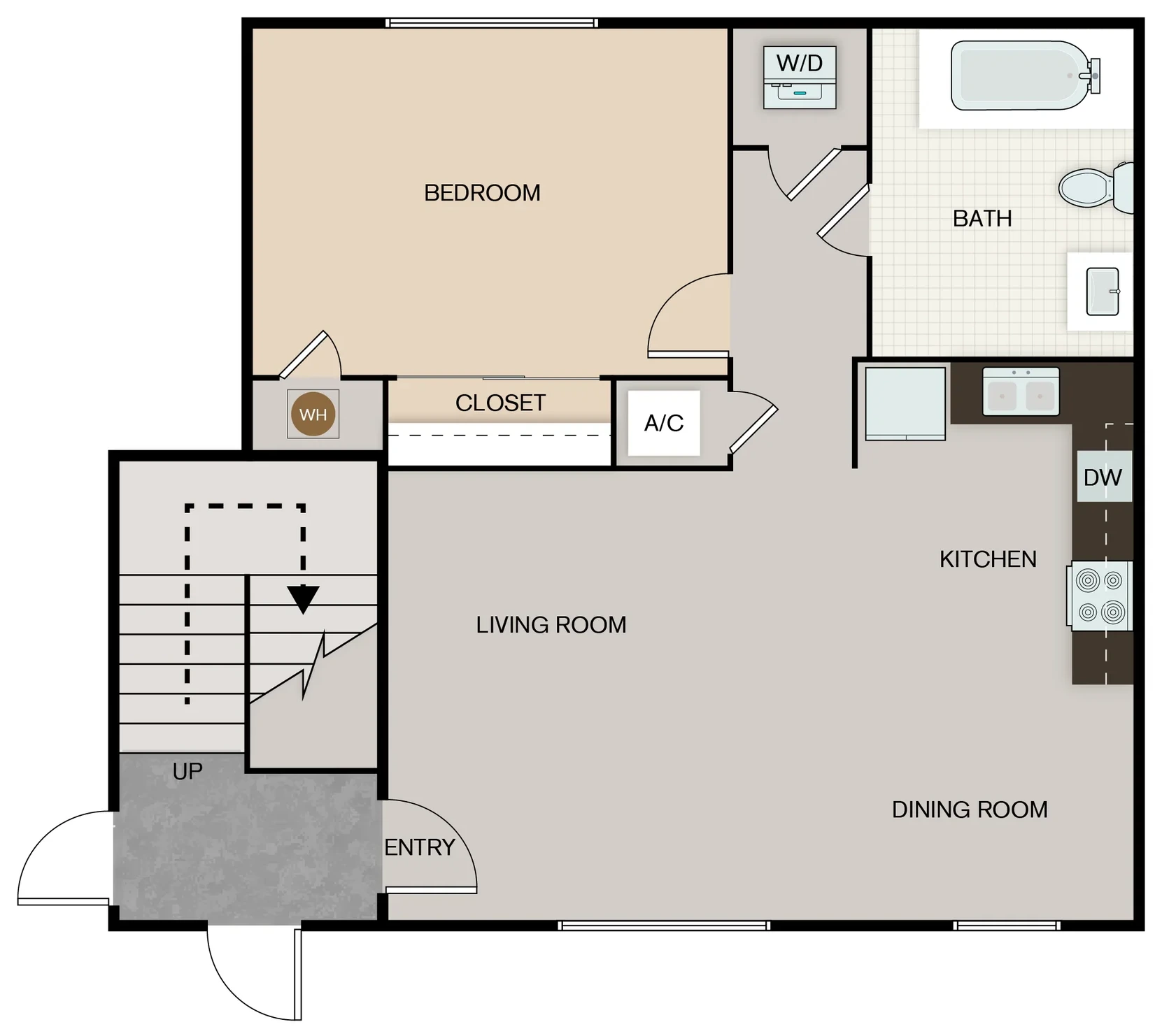 A1 floor plan