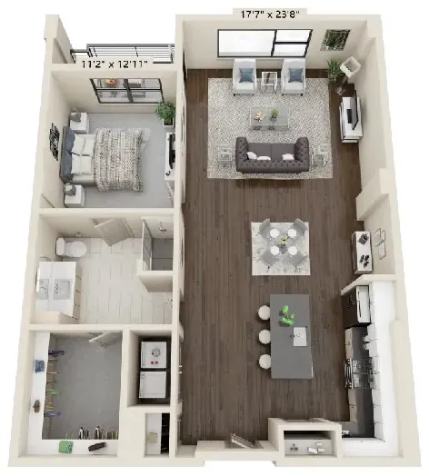 A6 floor plan