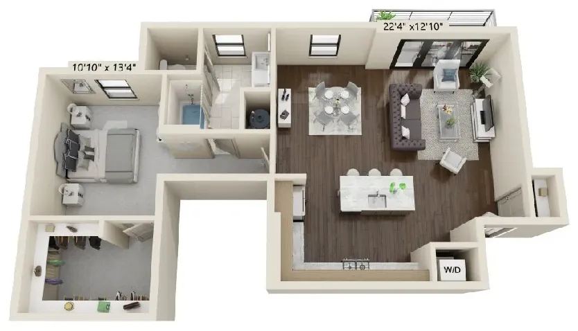 A7 floor plan