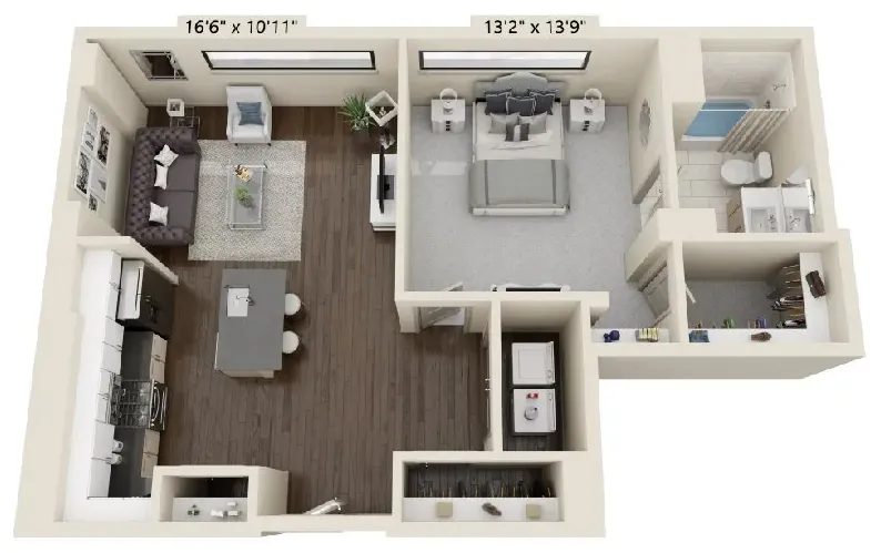 A9 floor plan