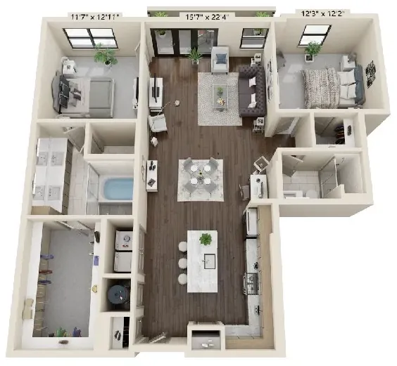 B1 floor plan