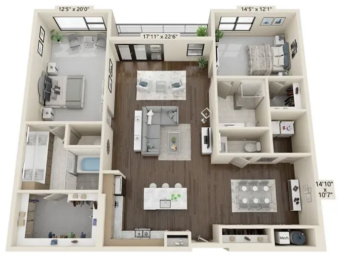 B10 floor plan