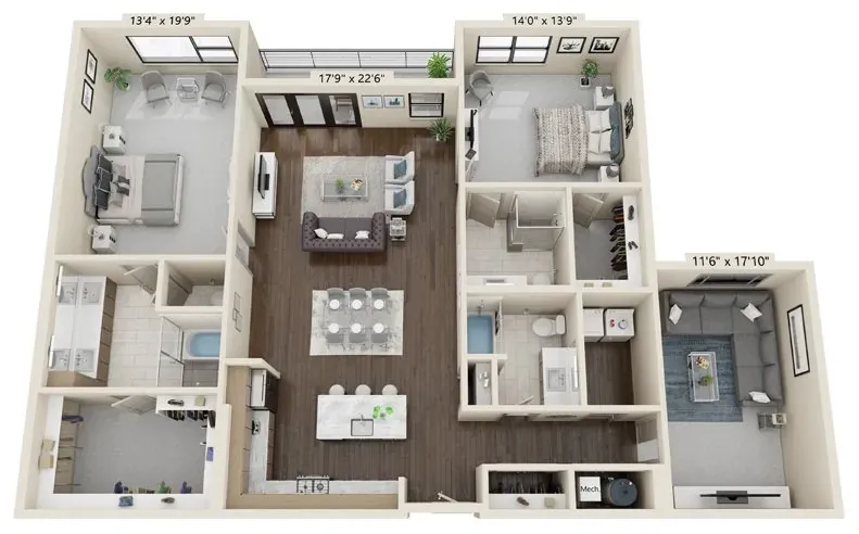 B15 floor plan