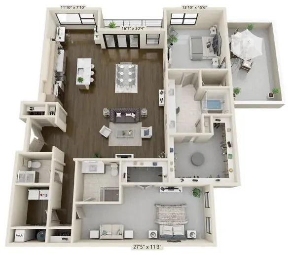 B16 floor plan