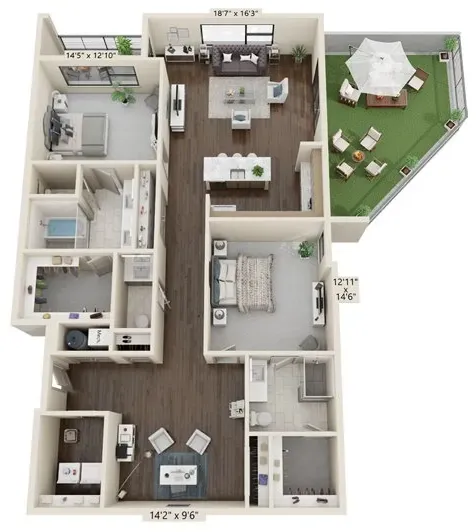 B17 floor plan