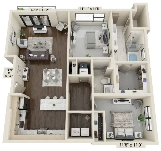 B3 floor plan