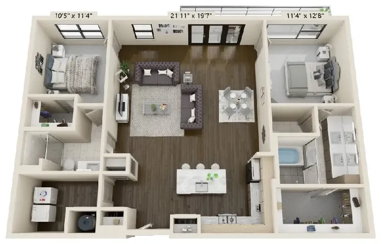 B4 floor plan