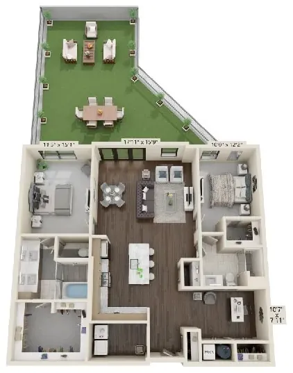B6 floor plan