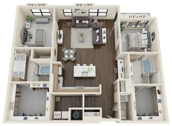 B8 floor plan