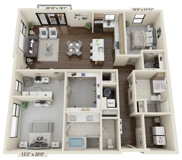 B9 floor plan