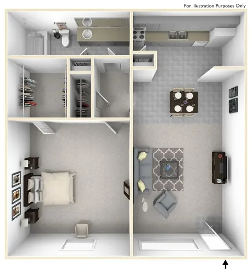 A1 floor plan