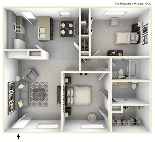 B2 floor plan
