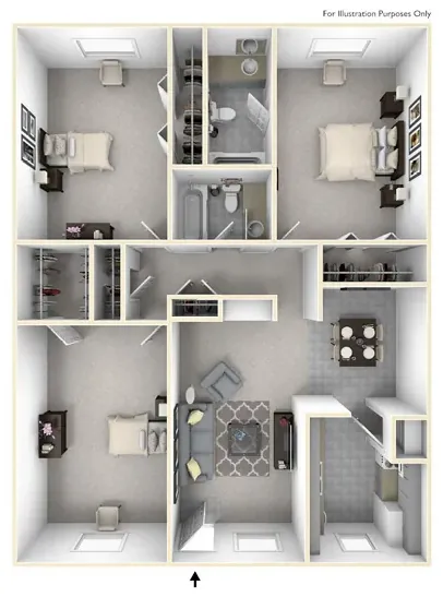 C1 floor plan