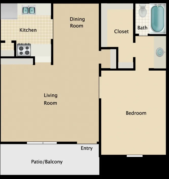 A3 floor plan