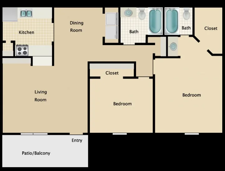 B8 floor plan