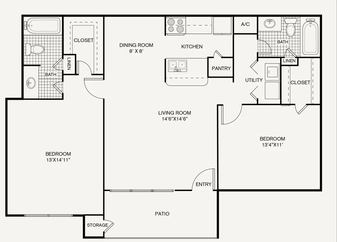 Maple floor plan