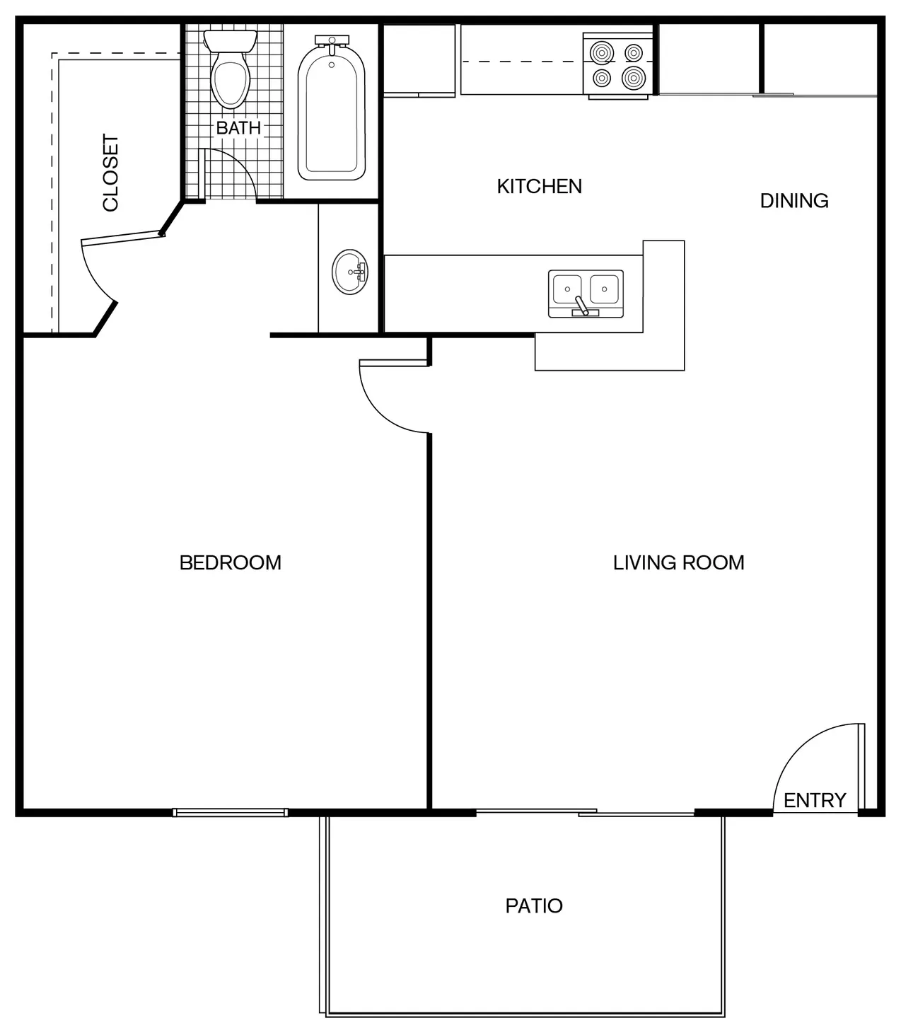 A1 floor plan
