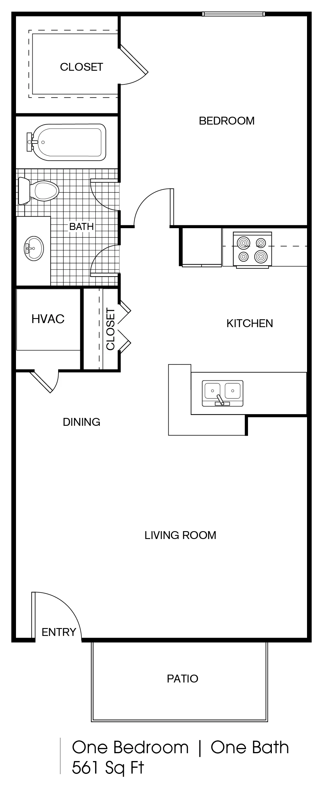 A2 floor plan