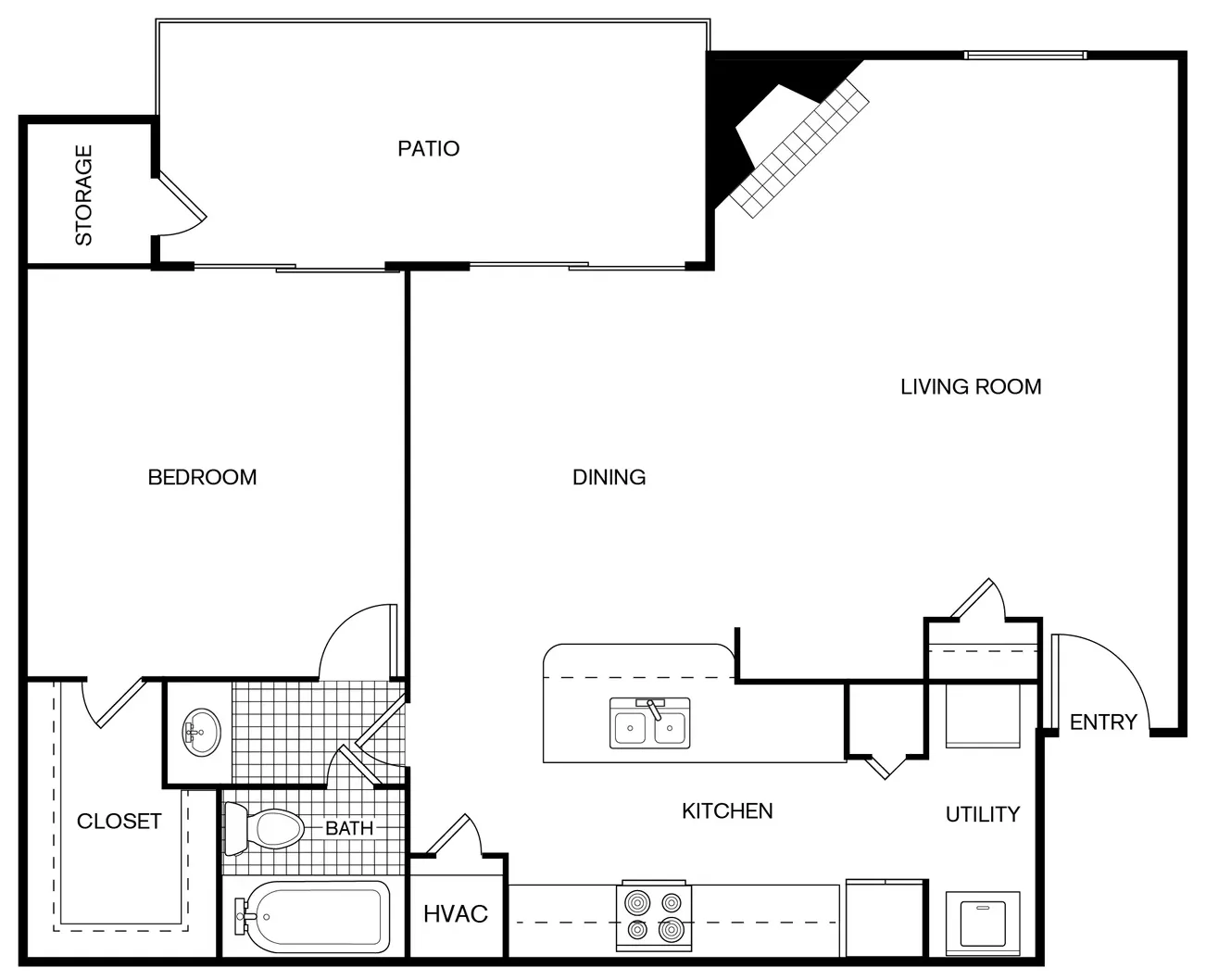 A9 floor plan