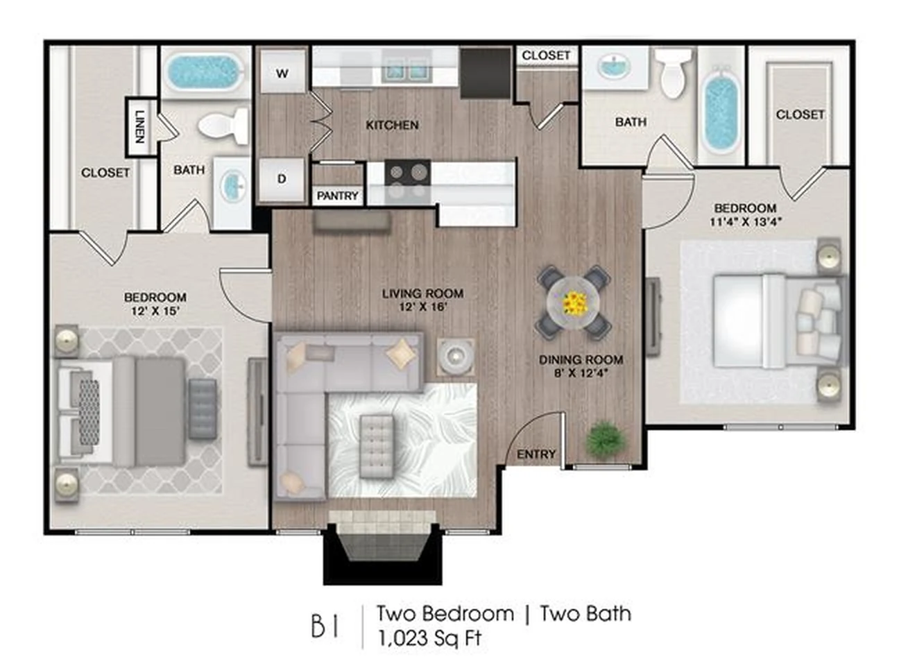 B1 floor plan