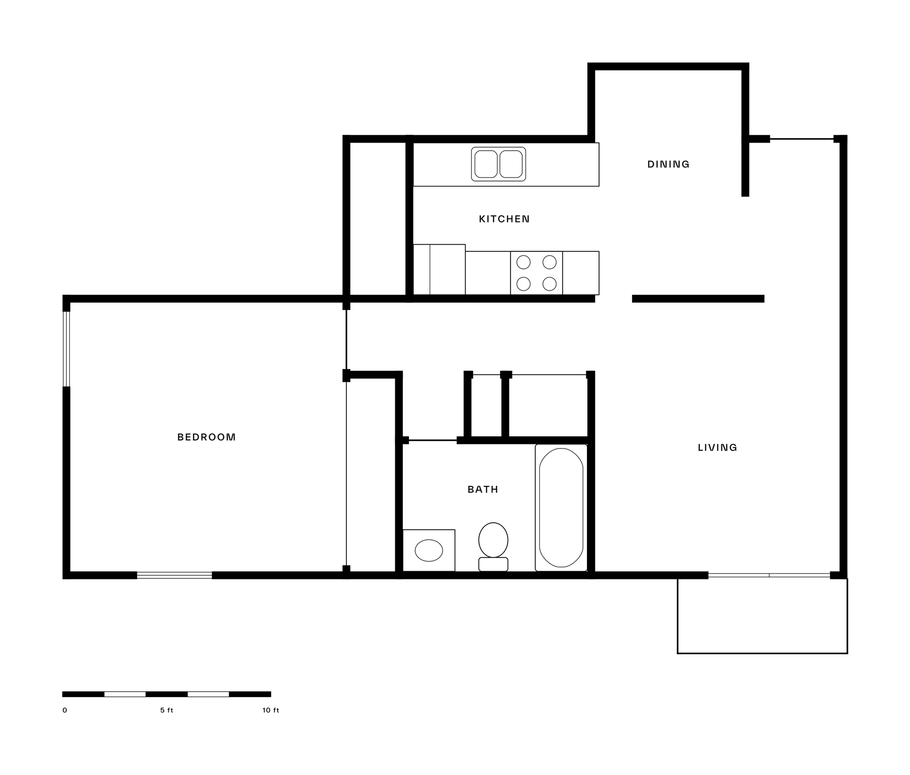 A1 floor plan