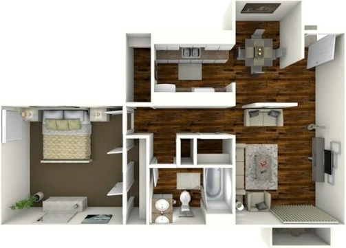 A1 floor plan