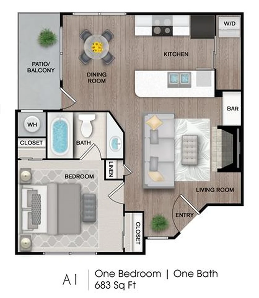 A1 floor plan